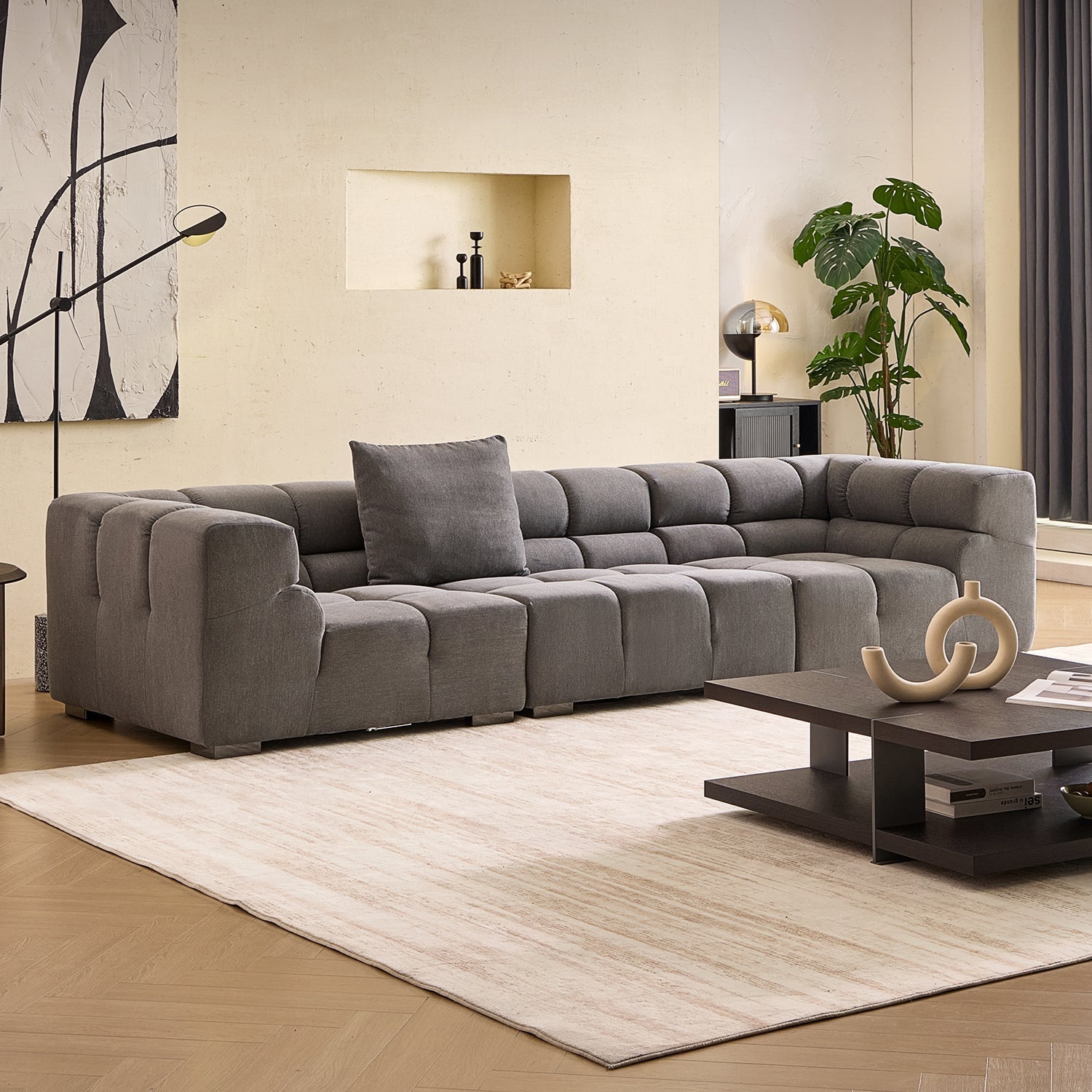 Amora Sofa High Arms