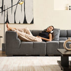 Amora Sofa High Arms