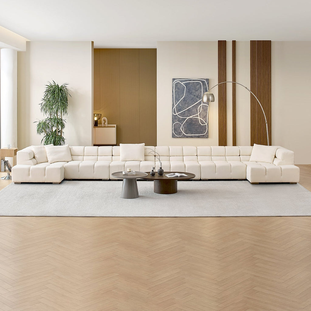 Amora U Sectional High Arm