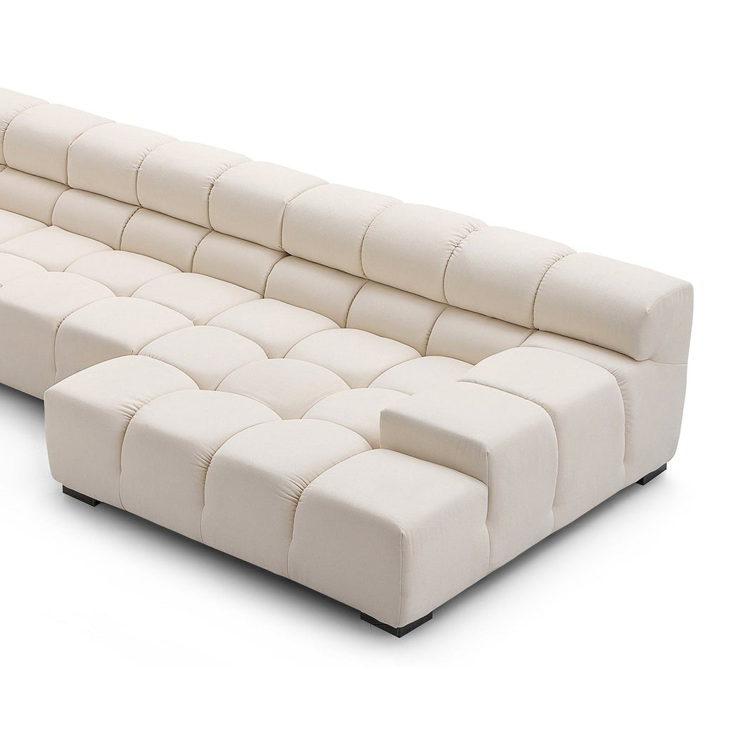 Amora U Sectional Low Arm