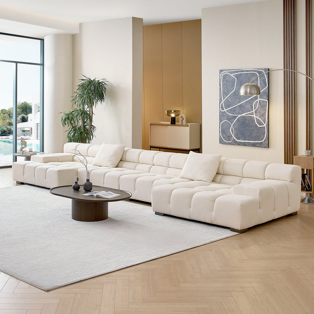 Amora U Sectional Low Arm