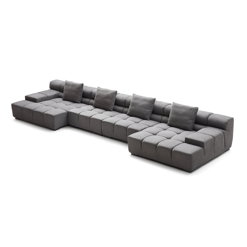 Amora U Sectional Low Arm