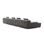 Amora U Sectional Low Arm