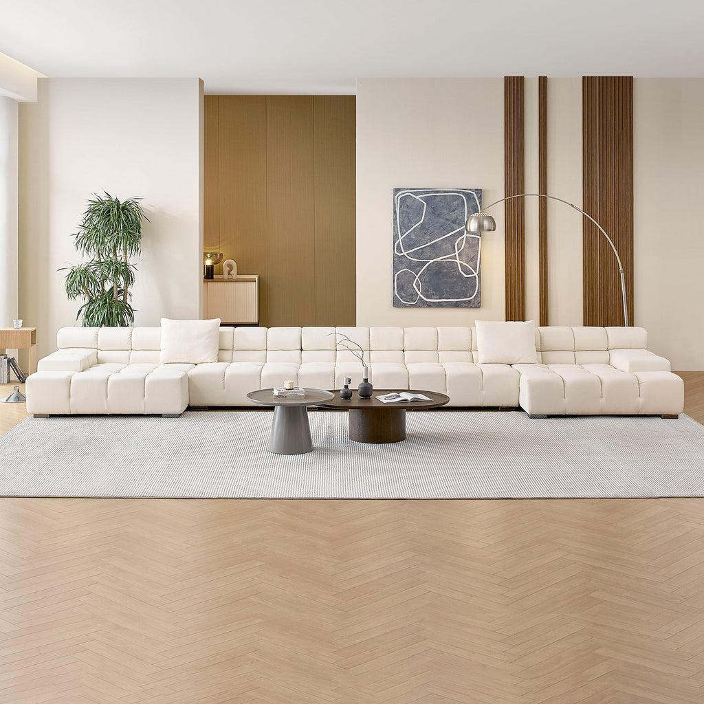 Amora U Sectional Low Arm