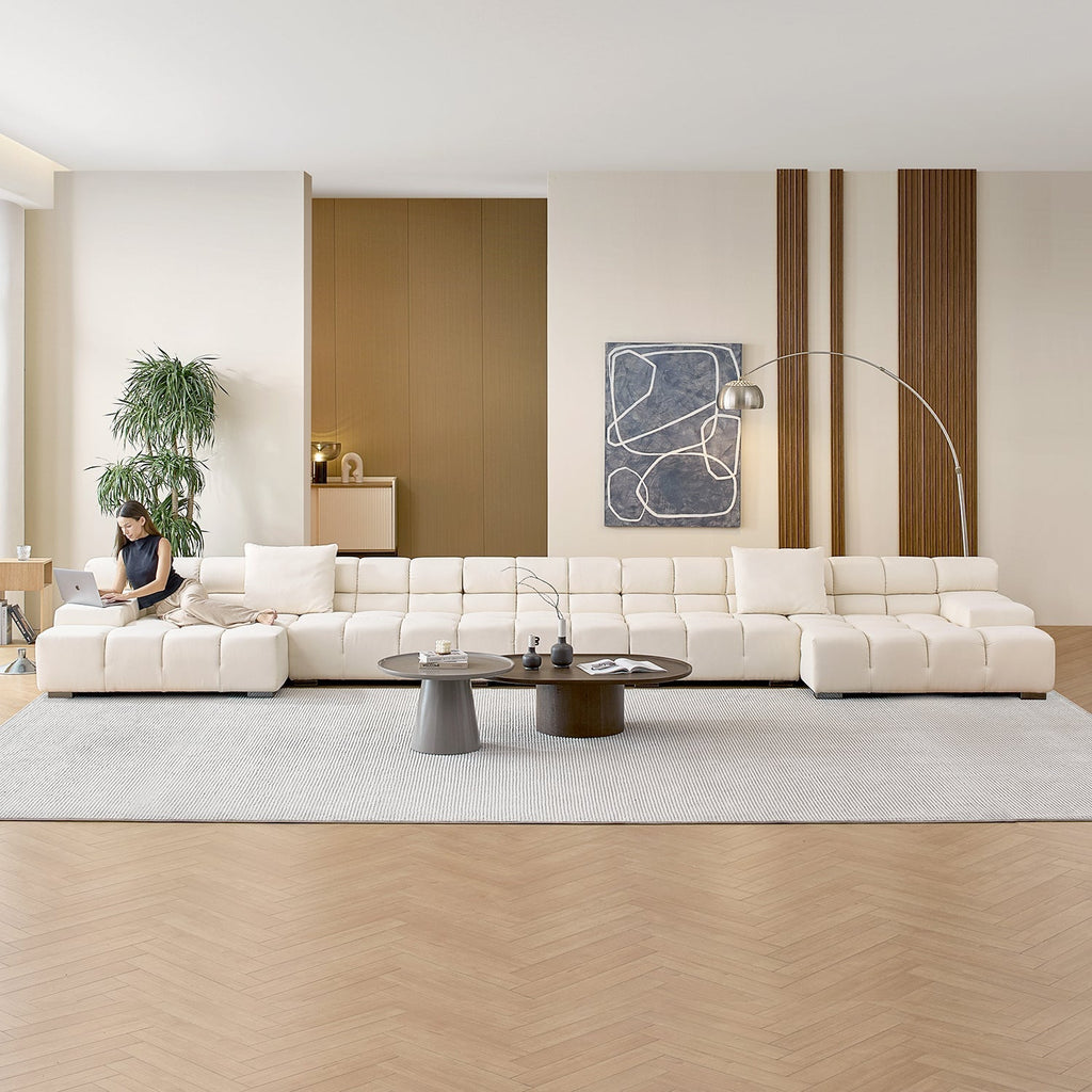 Amora U Sectional Low Arm