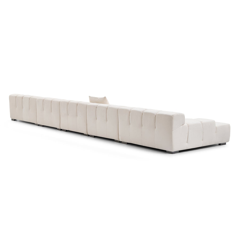 Amora U Sectional Low Arm
