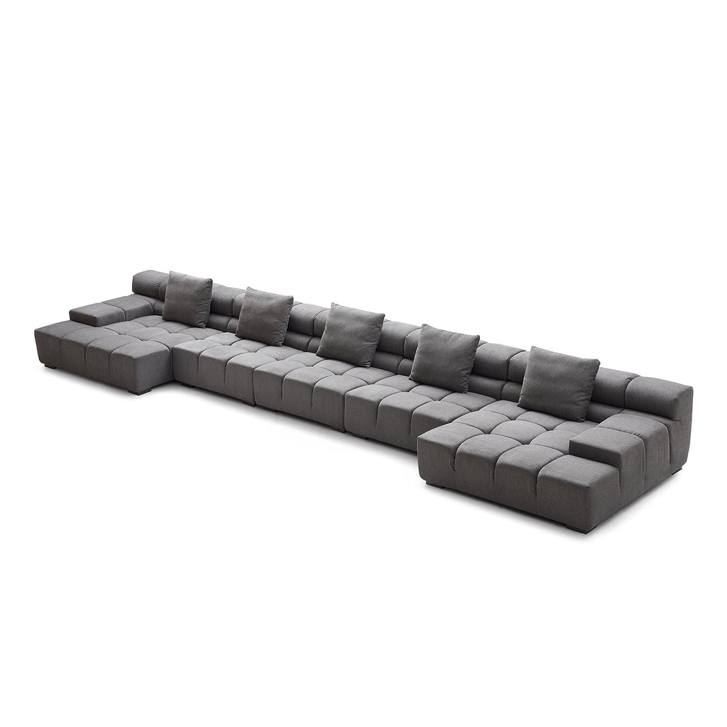 Amora U Sectional Low Arm