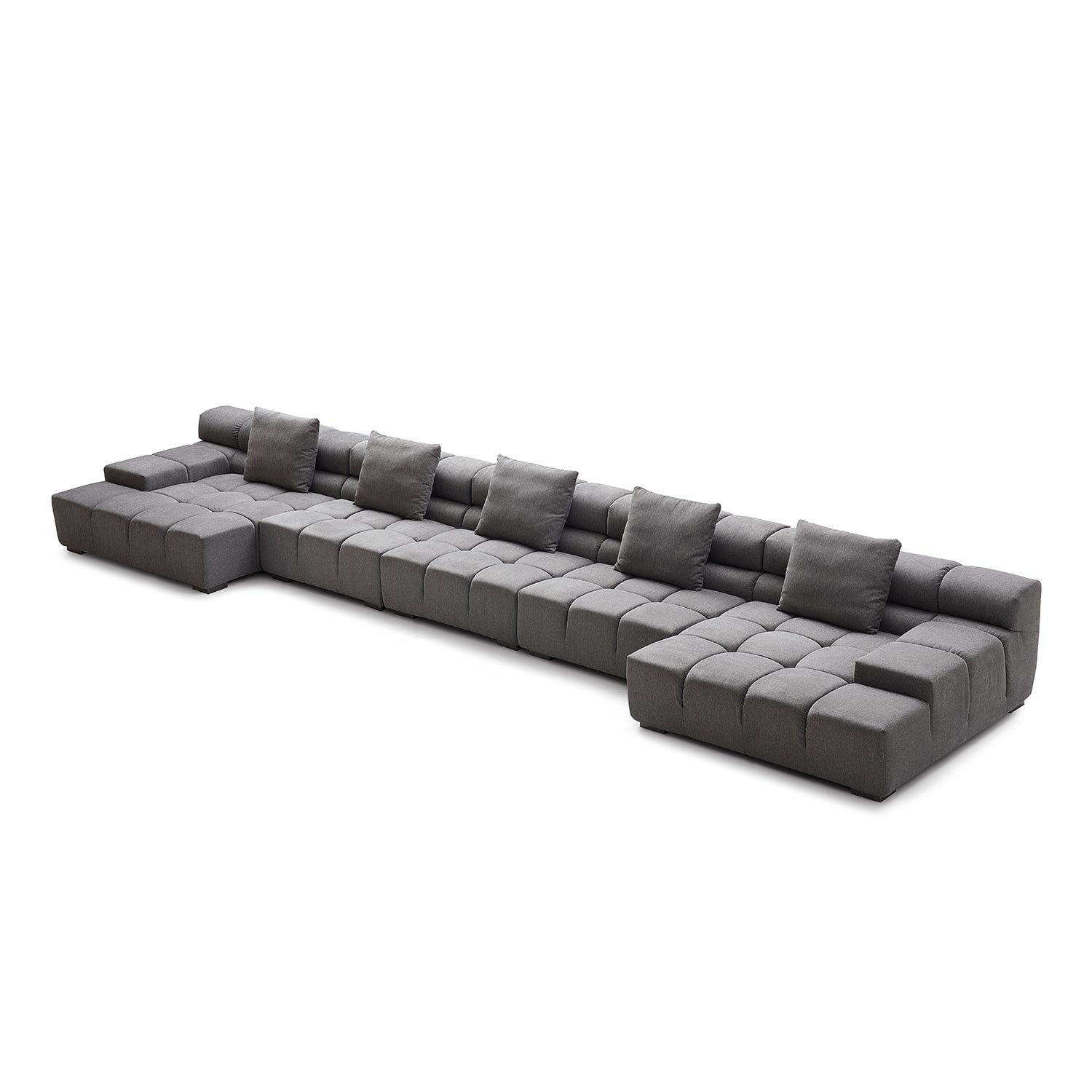 Amora U Sectional Low Arm