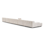 Amora U Sectional Low Arm