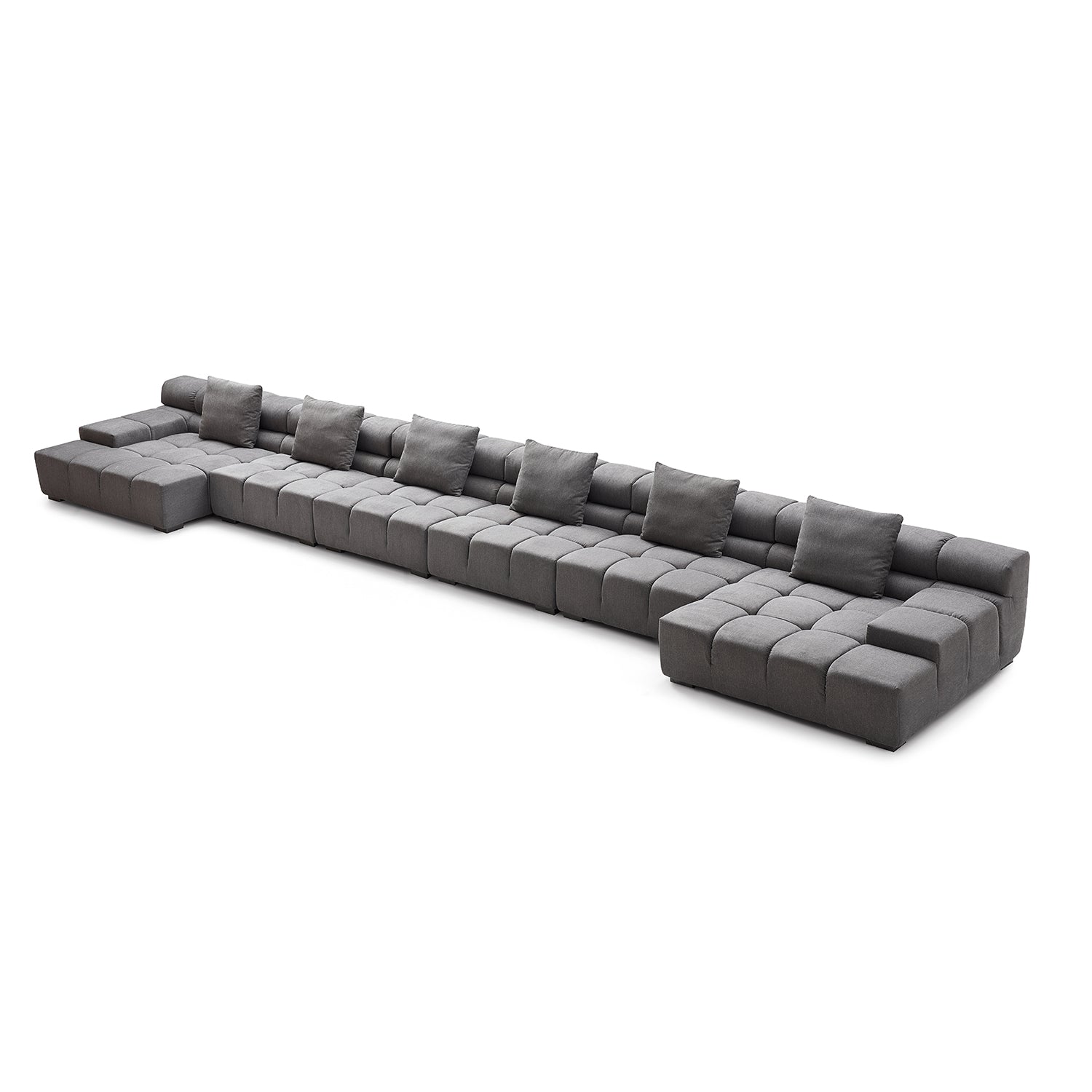 Amora U Sectional Low Arm