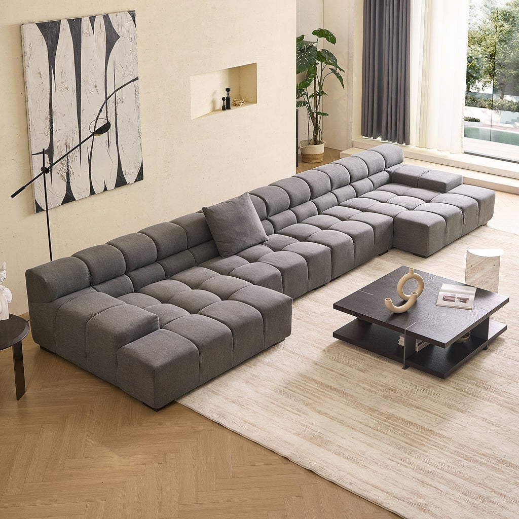 Amora U Sectional Low Arm