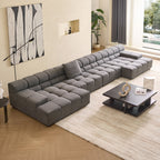Amora U Sectional Low Arm