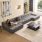 Amora U Sectional Low Arm