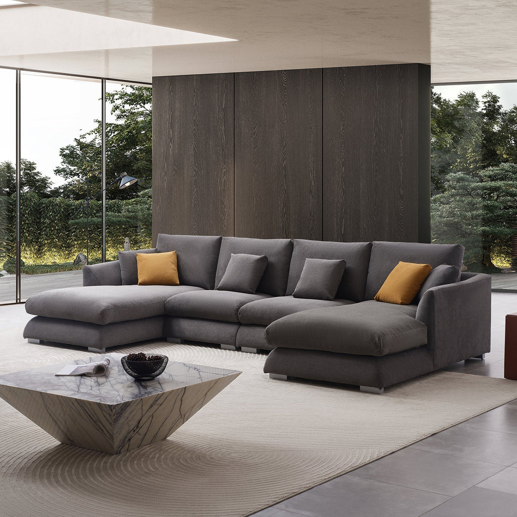 Feathers U-Sectional