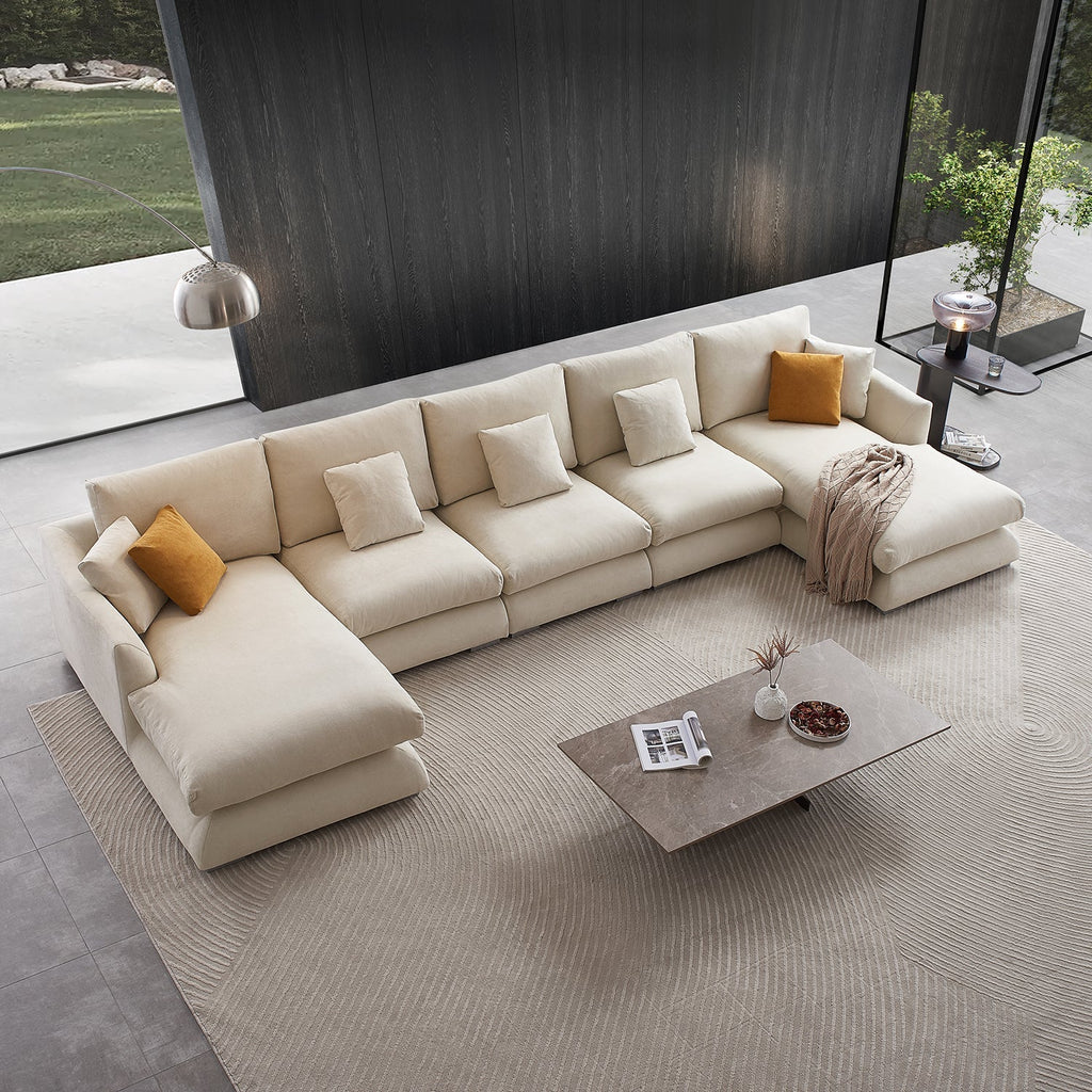 Feathers U-Sectional