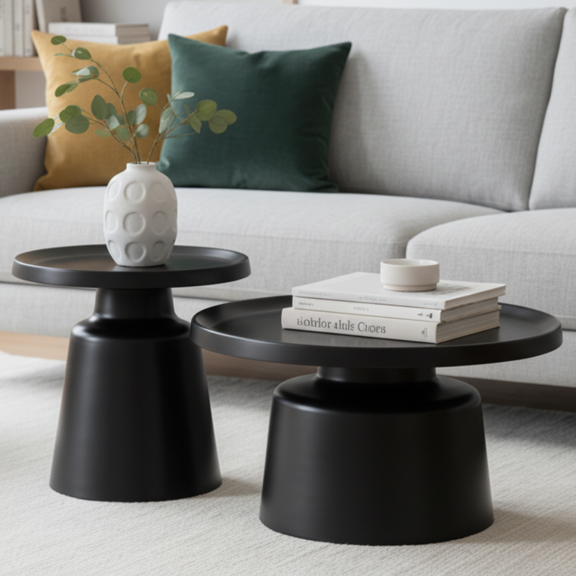 Martini Coffee Table Set - Set of 2