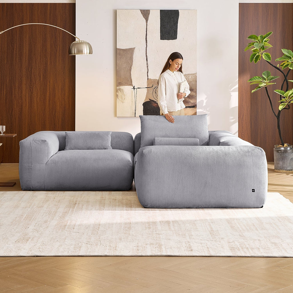 Mellow Closed L Sectional