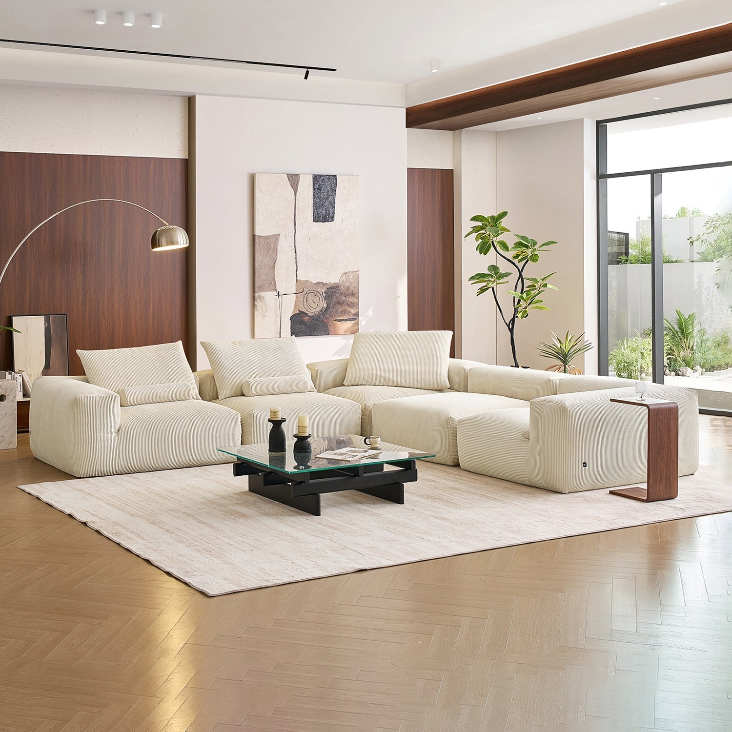 Mellow Closed L Sectional
