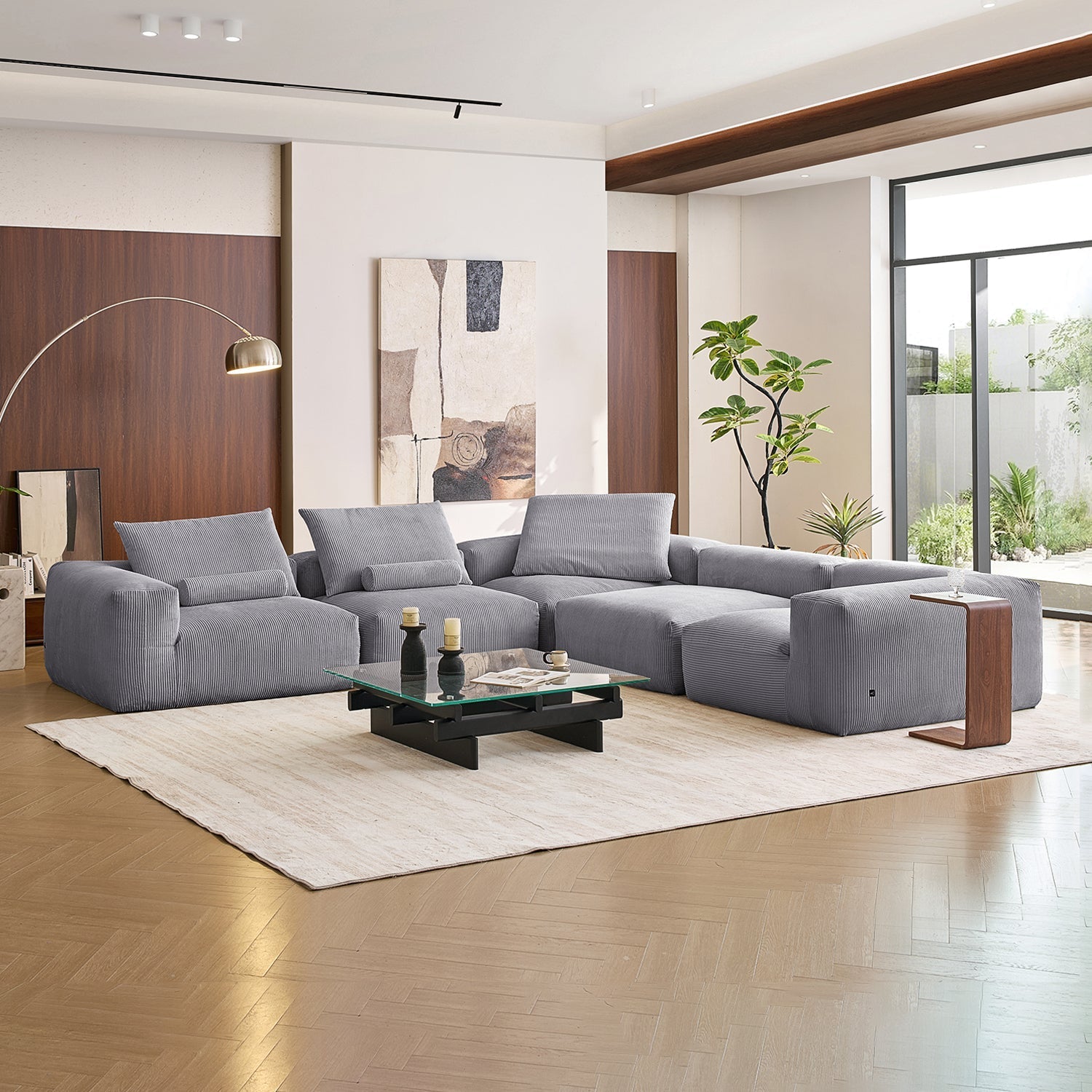 Mellow Closed L Sectional