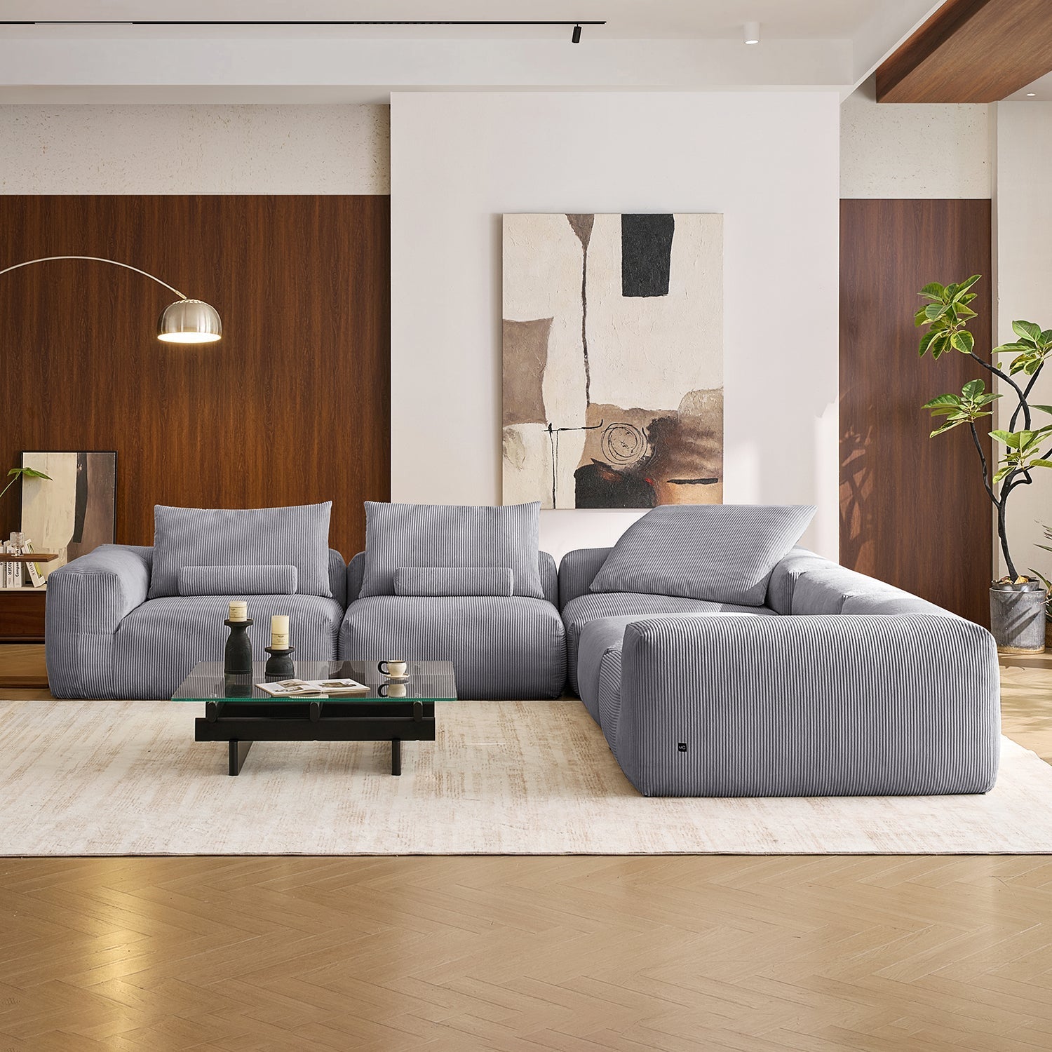 Mellow Closed L Sectional
