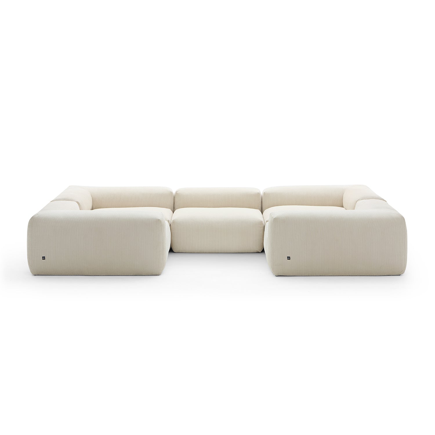 Mellow Closed U Sectional