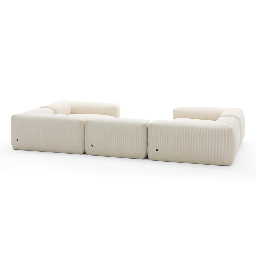 Mellow Closed U Sectional