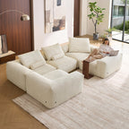Mellow Closed U Sectional