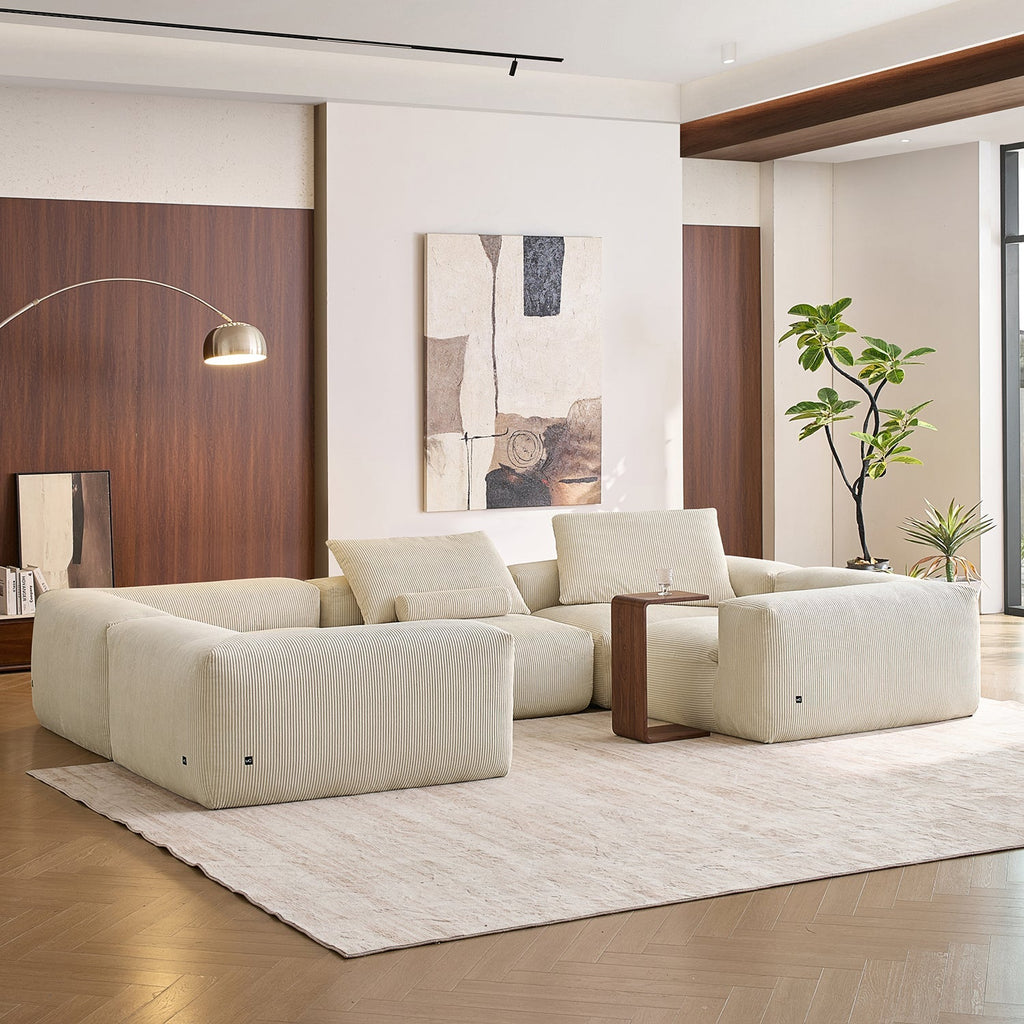 Mellow Closed U Sectional