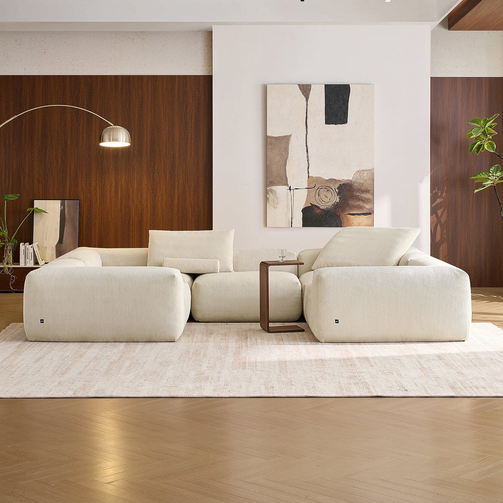 Mellow Closed U Sectional