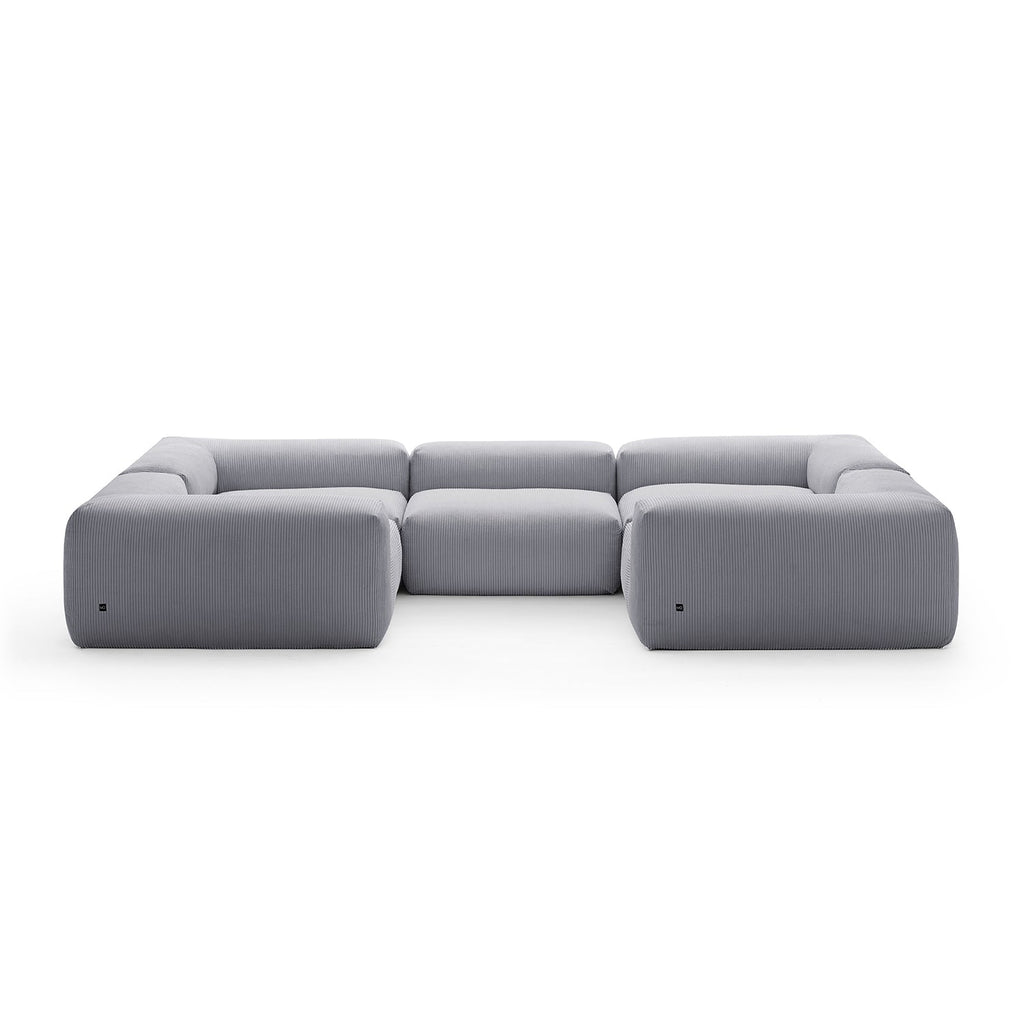 Mellow Closed U Sectional
