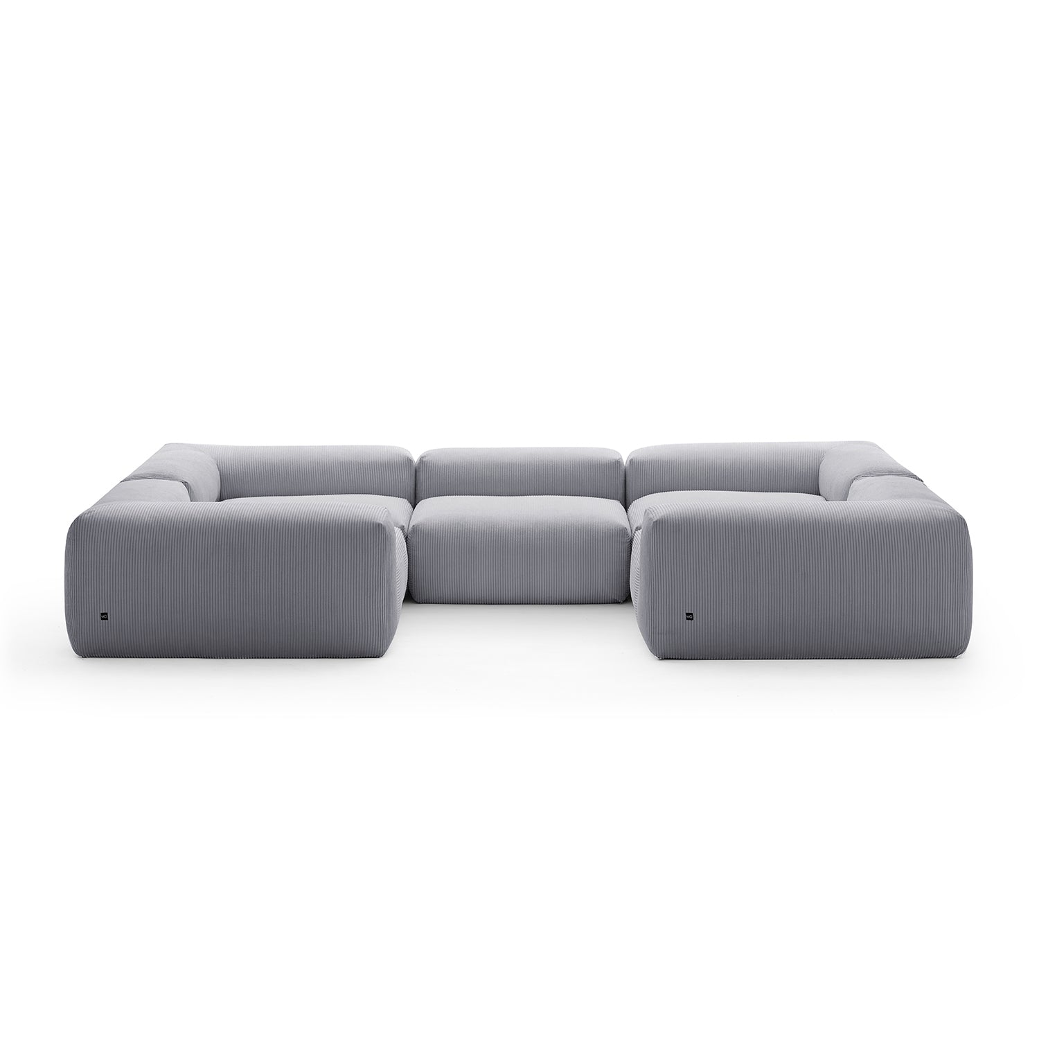 Mellow Closed U Sectional