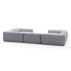Mellow Closed U Sectional