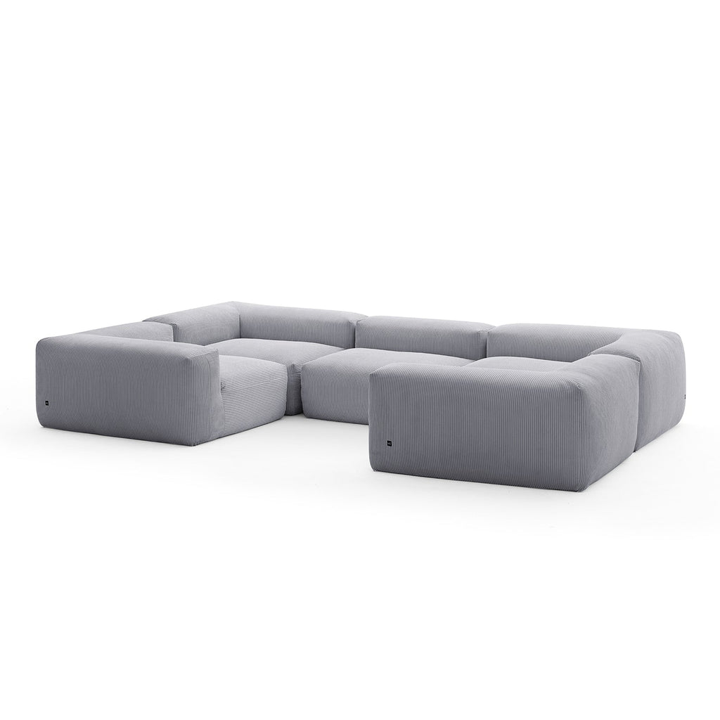 Mellow Closed U Sectional
