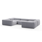 Mellow Closed U Sectional