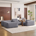 Mellow Closed U Sectional