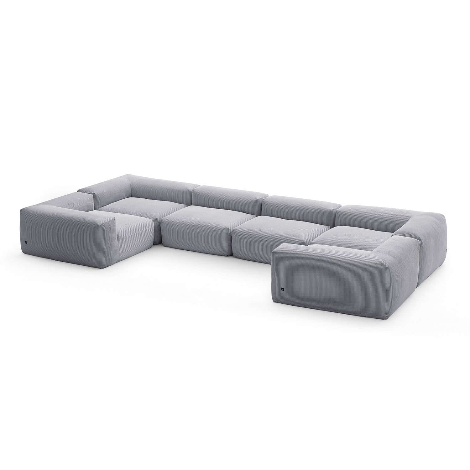 Mellow Closed U Sectional