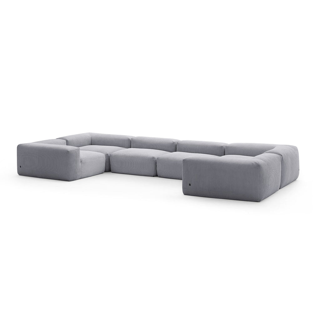 Mellow Closed U Sectional