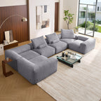 Mellow Closed U Sectional