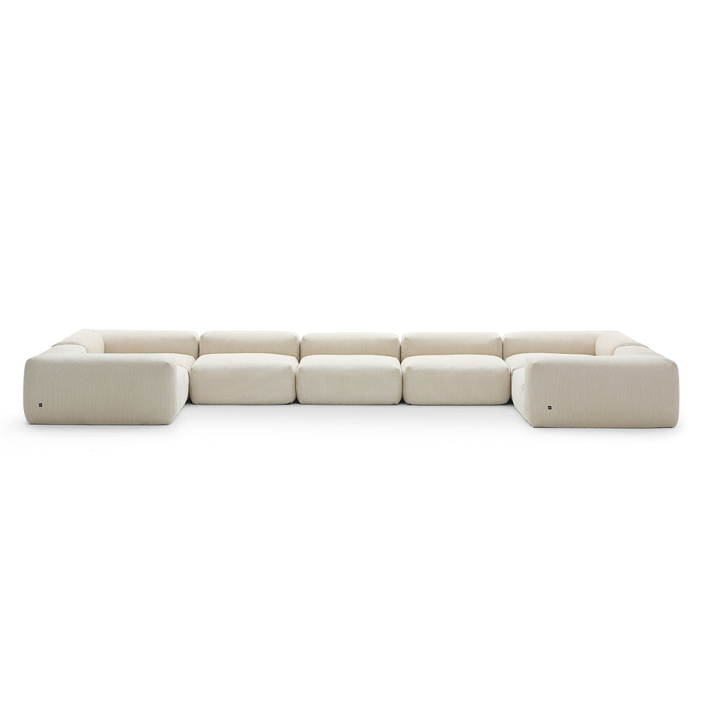 Mellow Closed U Sectional
