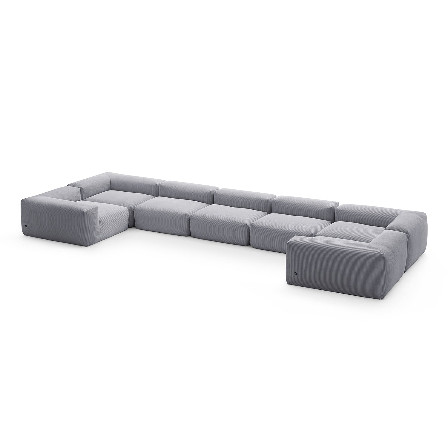 Mellow Closed U Sectional