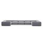 Mellow Closed U Sectional
