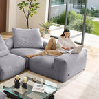 Mellow Closed U Sectional