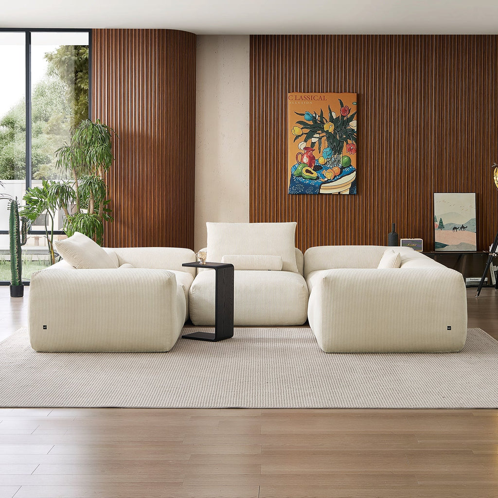 Mellow Extra Deep Closed U Sectional