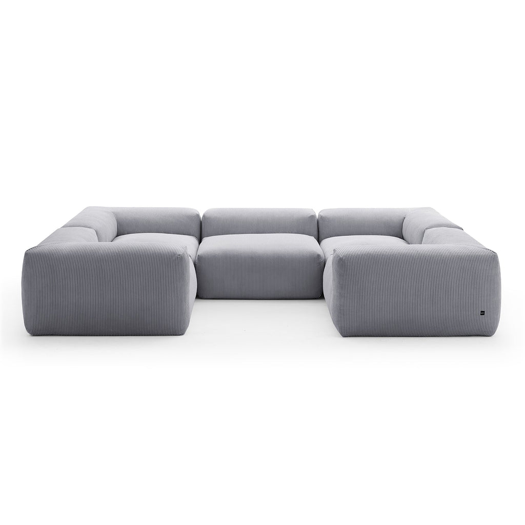 Mellow Extra Deep Closed U Sectional