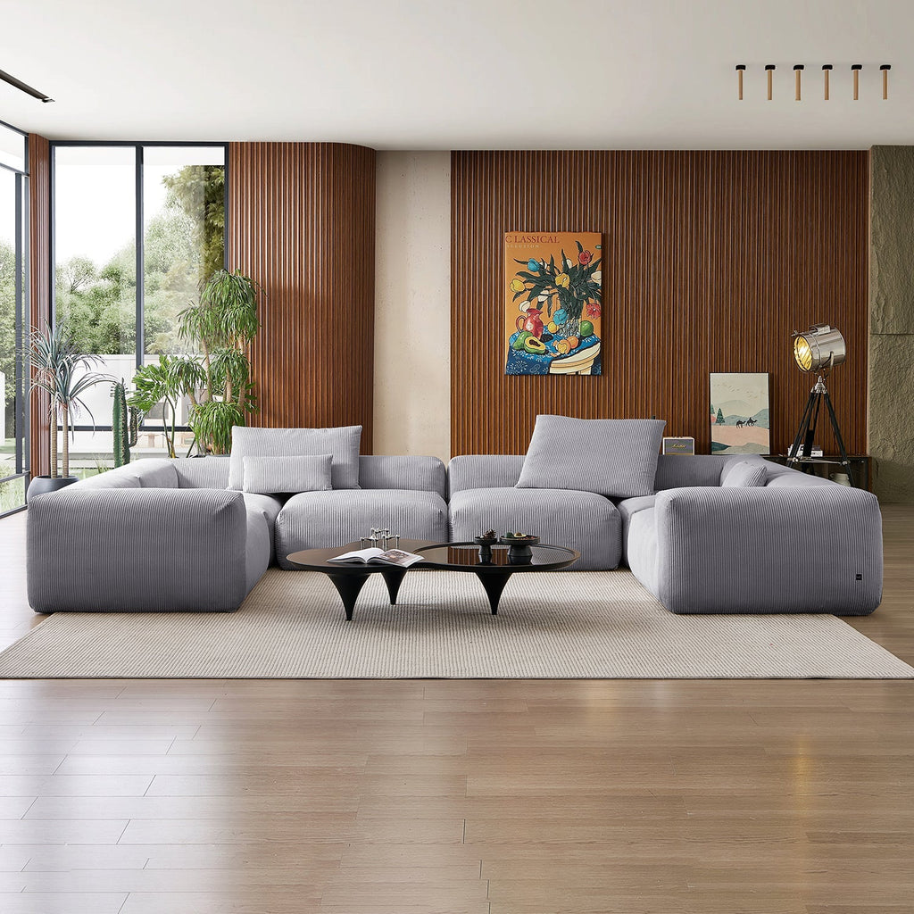 Mellow Extra Deep Closed U Sectional