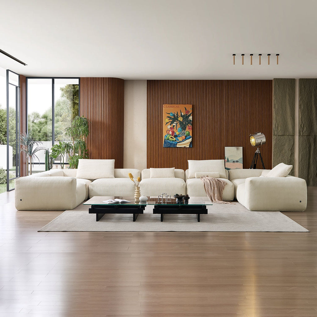 Mellow Extra Deep Closed U Sectional