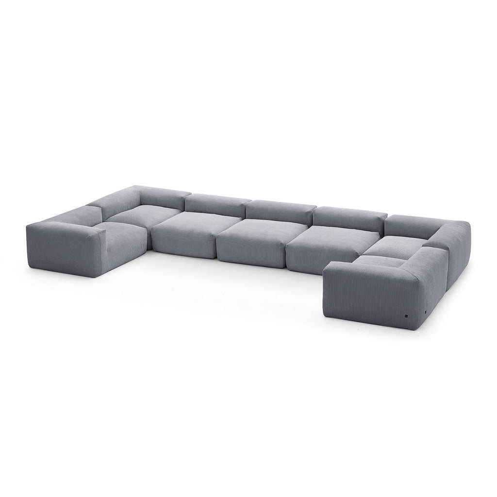 Mellow Extra Deep Closed U Sectional