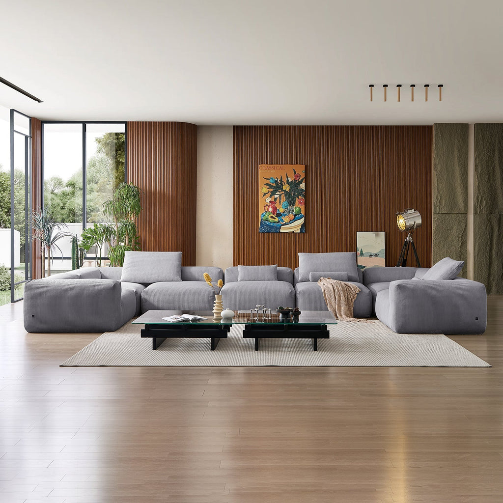 Mellow Extra Deep Closed U Sectional