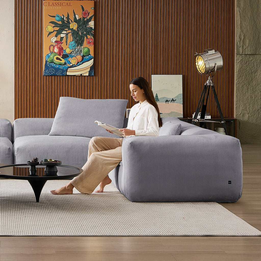 Mellow Extra Deep Closed U Sectional