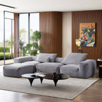 Mellow Extra Deep Sectional with Ottoman